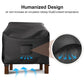 Heavy-Duty Waterproof Patio Chair Cover with Air Vents