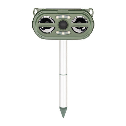 Solar Powered Ultrasonic Animal Deterrent