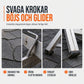 📢📢50% RABATT NU!! ⏰Takroddar i aluminiumlegering för stege med stabiliseringsstång för raka stegar