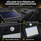 📢📢50% RABATT NU!! ⏰Utomhus solarvägglampa med rörelsesensor för trädgård och gård