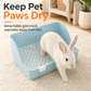📢📢50% OFF !! ⏰Extra Large Rabbit Litter Box Toilet and Small Animal Litter Tray for Guinea Pigs Chinchillas and Dwarf Rabbits