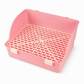📢📢50% OFF !! ⏰Extra Large Rabbit Litter Box Toilet and Small Animal Litter Tray for Guinea Pigs Chinchillas and Dwarf Rabbits
