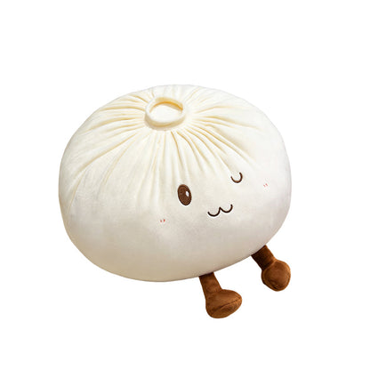 📢📢50% RABATT NU!! ⏰Söt Bao Bun Mjukkudde – Mjuk Plushkudde för Avkoppling