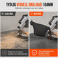 🔩 50 % RABATT ⚙️ Dammsamlingspåse med stålklämma för 10‑tums 255 aluminium‑ och geringsåg 🧰
