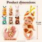 🧸 50% RABATT NU! ✨ Mini babydockor – 6 söta djurstilar i ett litet samlarformat – perfekt som present, dekoration och fantasifull lek 🐰🐻