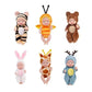 🧸 50% RABATT NU! ✨ Mini babydockor – 6 söta djurstilar i ett litet samlarformat – perfekt som present, dekoration och fantasifull lek 🐰🐻