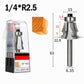 🔧 Woodworking Line Router Bit: Dual Bearing, Tungsten Carbide Tip, for Table & Cabinet Edges