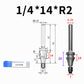 🔧 Woodworking Line Router Bit: Dual Bearing, Tungsten Carbide Tip, for Table & Cabinet Edges