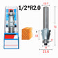 🔧 Woodworking Line Router Bit: Dual Bearing, Tungsten Carbide Tip, for Table & Cabinet Edges