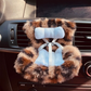🧸 50% OFF! 🚗 Plush Doll Air Vent Clip – Cute car decor & secure grip ✨