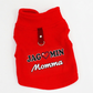 🐾 50% RABATT NU ✨ Varmt husdjurströja med kopplingsring — "Love Dad & Mum"-design ❄️