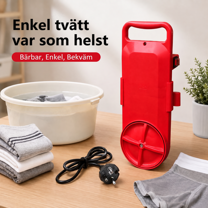 🧼Liten bärbar tvättmaskin🛏️Mini-tvätt för hem och resor – perfekt för att tvätta strumpor och underkläder på affärsresor och semestrar