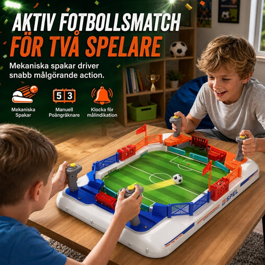 📢📢50% RABATT NU!! ⏰Interaktivt fotbollsspel för två på bordet - roligt brädspel för barn