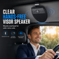 📢📢 50% OFF🚗SP11 Car Sun Visor Bluetooth Hands Free Speakerphone with Vibration Activated Auto Power On A2DP Support and Caller ID Voice Prompt