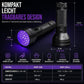 📢📢50% RABATT NU!! ⏰51-LED-UV-Taschenlampe 395 nm, ultraviolettes Schwarzlicht-Detektor aus Aluminiumlegierung, Handgerät zur Erkennung von Falschgeld und zur Schmuckbewertung