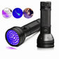 📢📢50% RABATT NU!! ⏰51-LED-UV-Taschenlampe 395 nm, ultraviolettes Schwarzlicht-Detektor aus Aluminiumlegierung, Handgerät zur Erkennung von Falschgeld und zur Schmuckbewertung