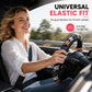 ✨50% RABATT NU! !✨Universellt rattskydd i issilke utan innerring (38 cm) – mönstrat och ventilerande