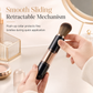 🖌️SISTA REA-DAGEN – 50% RABATT!!📢 Portabel utdragbar makeupborstset – multifunktionellt reseverktyg med puderborste, rougeborste och silikonborste för läppar