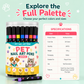 📢📢 50% OFF🐾  24 Colors Bottled Pet Nail Art Pens – Quick Drying, Water-based, Easy Painting ✨