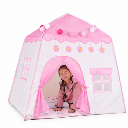 🏰💖✨ Lektält för barn inomhus | Prinsesslott och myskoja för småbarn