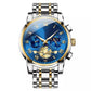 📢📢50% RABATT NU!! ⏰Lyxig design Dodecagon Quartz Watch Ny multifunktionell armbandsur för män
