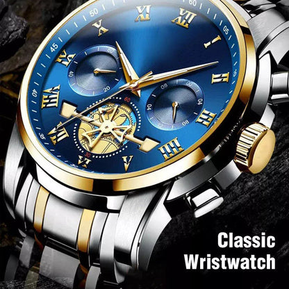 📢📢50% RABATT NU!! ⏰Lyxig design Dodecagon Quartz Watch Ny multifunktionell armbandsur för män